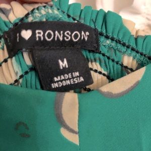 High-low thick strap floral print dress